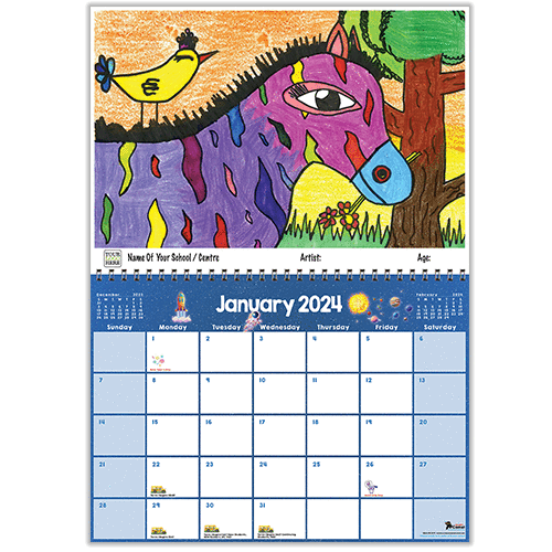 Calendar Art Fundraising 2023
