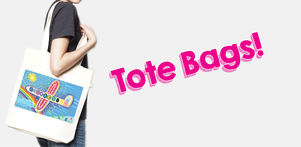 Tote / Shopping Bags - beat the plastic.